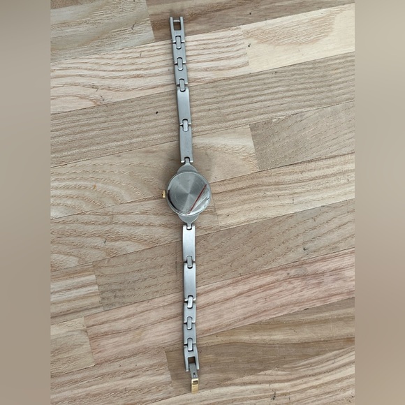 Caravelle by Bulova Ladies Watch Two Tone Hearts and Matte Bracelet White Dial - Picture 10 of 12